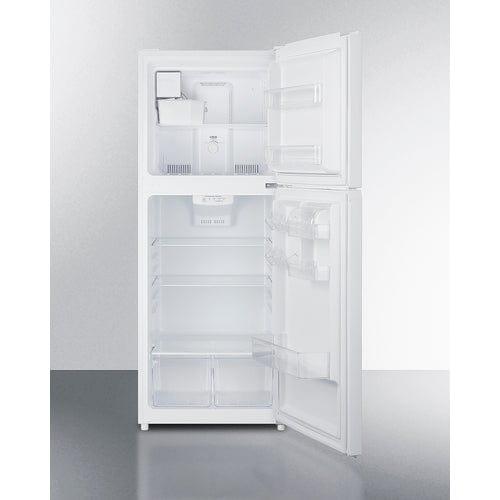 Summit Refrigerators Summit 24&quot; Wide Top Mount Refrigerator-Freezer with Icemaker FF1088WIM