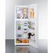 Summit Refrigerators Summit 24" Wide Top Mount Refrigerator-Freezer with Icemaker FF1088WIM