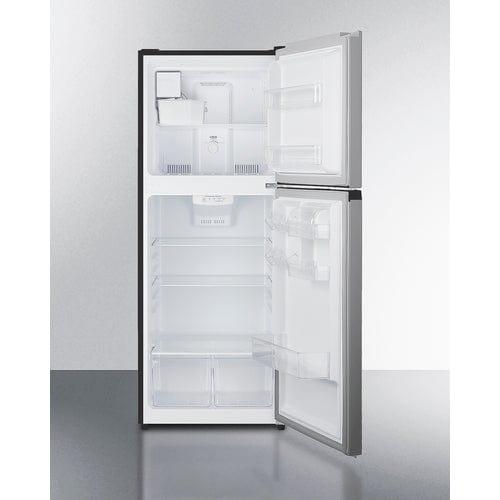 Summit Refrigerators Summit 24&quot; Wide Top Mount Refrigerator-Freezer with Icemaker FF1089PLIM