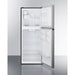 Summit Refrigerators Summit 24" Wide Top Mount Refrigerator-Freezer with Icemaker FF1089PLIM