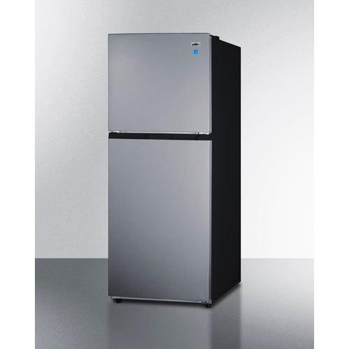 Summit Refrigerators Summit 24&quot; Wide Top Mount Refrigerator-Freezer with Icemaker FF1089PLIM