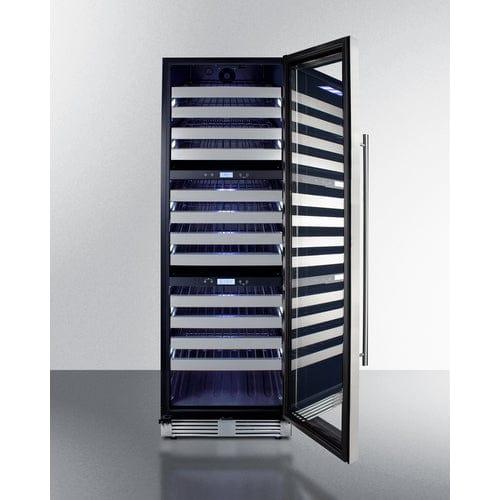 Summit Wine Cellar Summit 24" Wide Triple Zone Wine Cellar SWCP1988TCSS