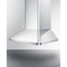 Summit Range Hoods Summit 24" Wide Wall-Mounted Range Hood, ADA-Compliant SEH3624SSADA