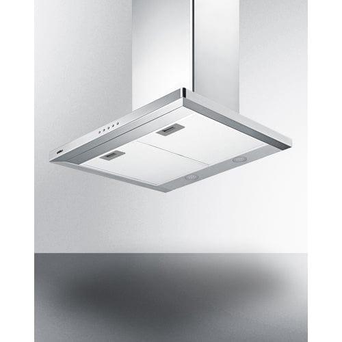 Summit Range Hoods Summit 24" Wide Wall-Mounted Range Hood, ADA-Compliant SEH4624SSADA
