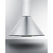 Summit Range Hoods Summit 24" Wide Wall-Mounted Range Hood, ADA Compliant SEH6624CADA