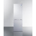 Summit Refrigerators Summit 24" Wide Wide Bottom Mount Refrigerator-Freezer