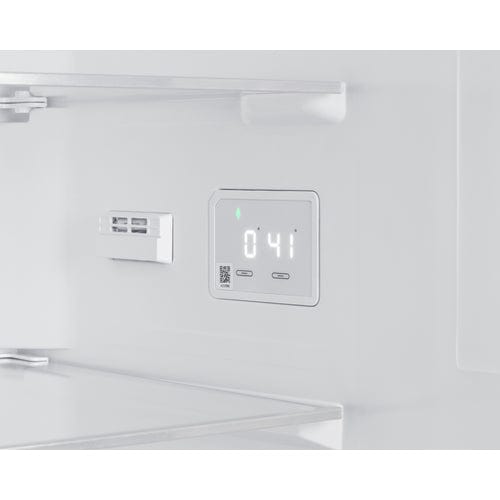 Summit Refrigerators Summit 24&quot; Wide Wide Bottom Mount Refrigerator-Freezer