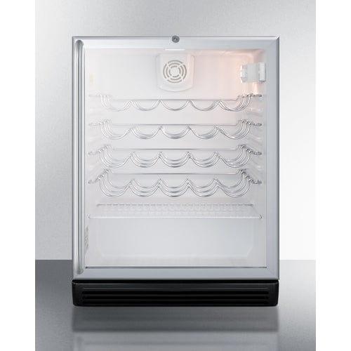 Summit Wine Cellar Summit 24" Wide Wine Cellar, ADA Compliant SWC6GBLSHADA