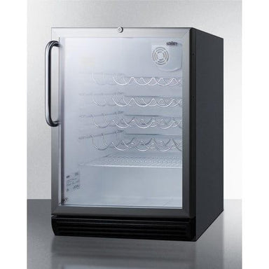 Summit Wine Cellar Summit 24" Wide Wine Cellar, ADA Compliant SWC6GBLTBADA