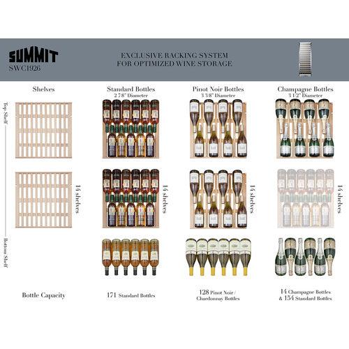 Summit Wine Cellar Summit 24" Wide Wine Cellar SWC1926