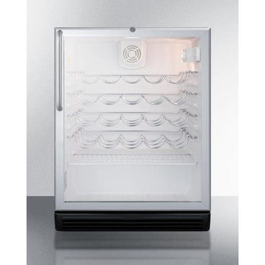 Summit Wine Cellar Summit 24" Wide Wine Cellar SWC6GBLCSS