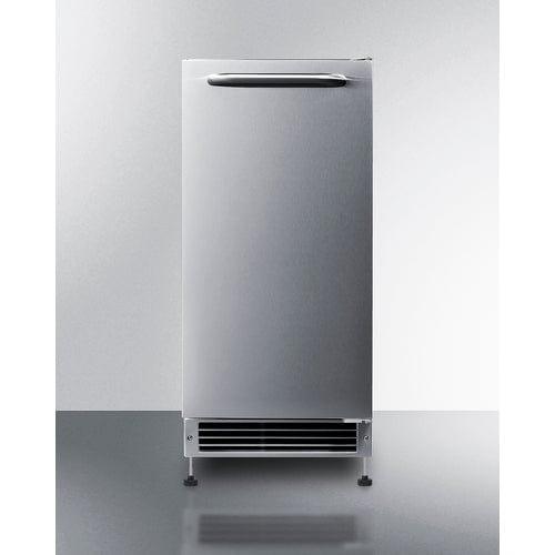 Summit Ice Makers Summit 25 lb. Drain-Free Icemaker, ADA Compliant BIM26H32