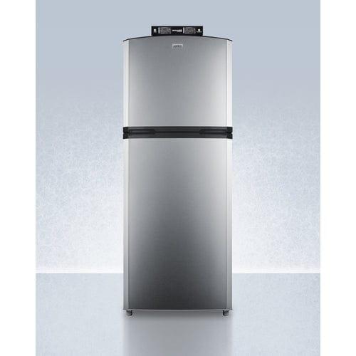 Summit Refrigerators Summit 26" Wide Break Room Refrigerator-Freezer BKRF14SSLHD