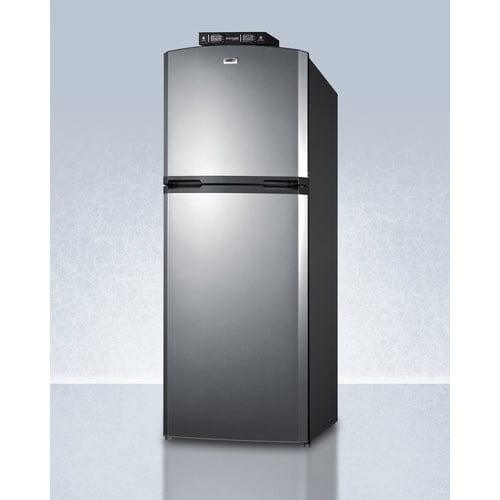 Summit Refrigerators Summit 26" Wide Break Room Refrigerator-Freezer BKRF14SSLHD