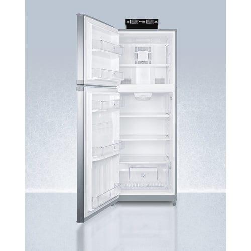 Summit Refrigerators Summit 26" Wide Break Room Refrigerator-Freezer BKRF14SSLHD