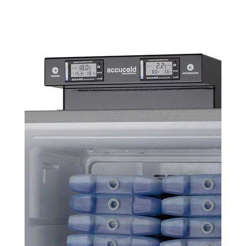 Summit Refrigerators Summit 26" Wide Break Room Refrigerator-Freezer BKRF14SSLHD