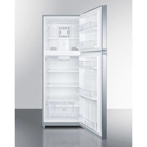 Summit Refrigerators Summit 26&quot; Wide Top Mount Refrigerator-Freezer FF1427SS