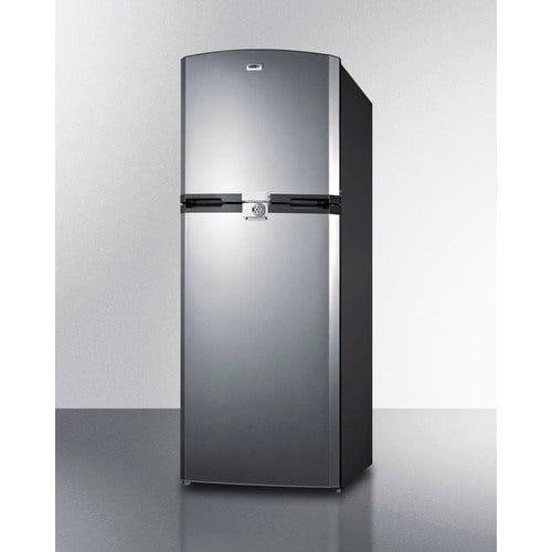Summit Refrigerators Summit 26" Wide Top Mount Refrigerator-Freezer FF1427SSLLF2