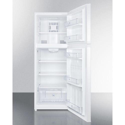 Summit Refrigerators Summit 26&quot; Wide Top Mount Refrigerator-Freezer FF1427W