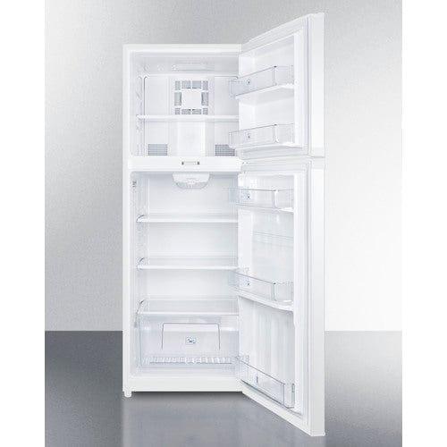 Summit Refrigerators Summit 26" Wide Top Mount Refrigerator-Freezer FF1427WLLF2