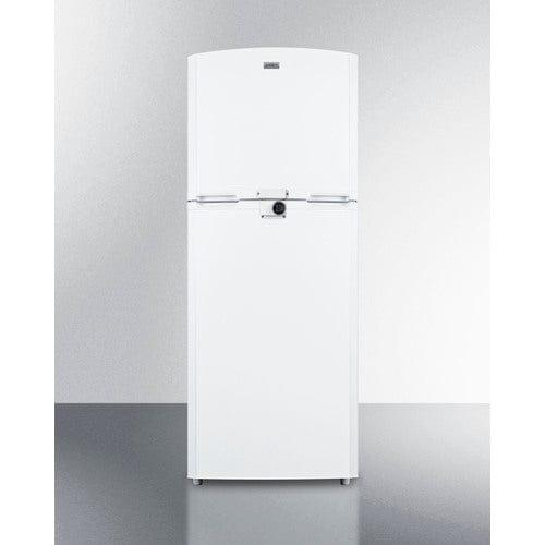 Summit Refrigerators Summit 26&quot; Wide Top Mount Refrigerator-Freezer FF1427WLLF2