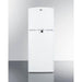 Summit Refrigerators Summit 26" Wide Top Mount Refrigerator-Freezer FF1427WLLF2