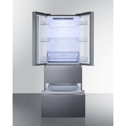 Summit Refrigerators Summit 27.5" Wide French Door Refrigerator-Freezer FDRD152PL