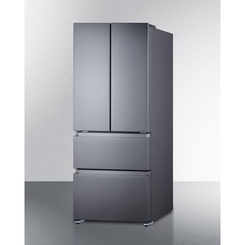 Summit Refrigerators Summit 27.5&quot; Wide French Door Refrigerator-Freezer FDRD152PL