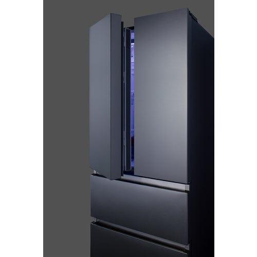 Summit Refrigerators Summit 27.5&quot; Wide French Door Refrigerator-Freezer FDRD152PL