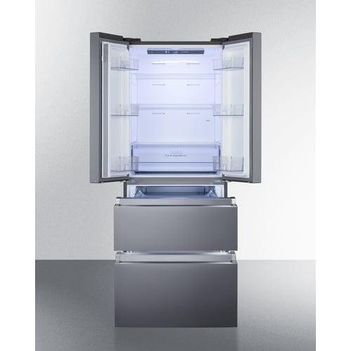 Summit Refrigerators Summit 27.5" Wide French Door Refrigerator-Freezer FDRD152PL