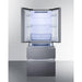 Summit Refrigerators Summit 27.5" Wide French Door Refrigerator-Freezer FDRD152PL