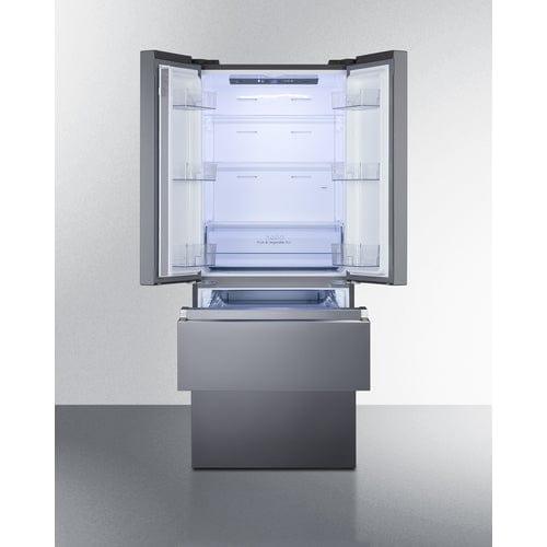 Summit Refrigerators Summit 27.5" Wide French Door Refrigerator-Freezer FDRD152PL
