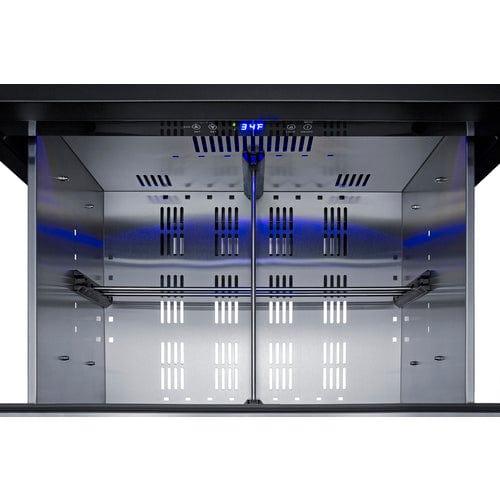 Summit Outdoor All-Refrigerator Summit 27" Wide 2-Drawer All-Refrigerator, ADA Compliant (Panels Not Included) SPR275OS2DPNRADA