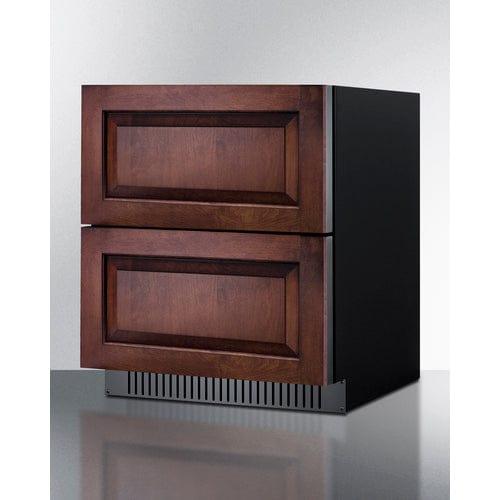 Summit Outdoor All-Refrigerator Summit 27" Wide 2-Drawer All-Refrigerator, ADA Compliant (Panels Not Included) SPR275OS2DPNRADA