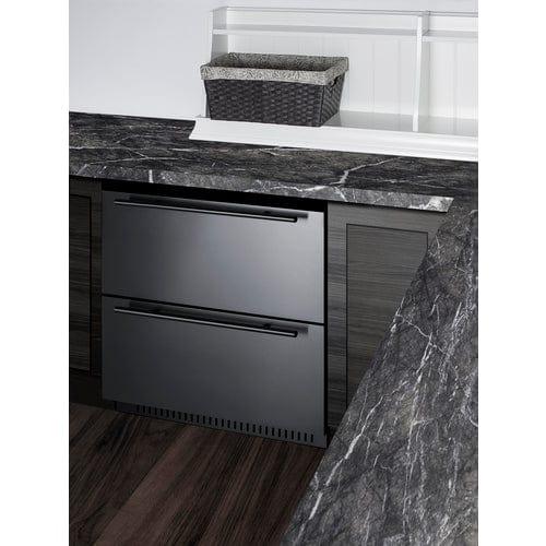 Summit Outdoor All-Refrigerator Summit 27&quot; Wide 2-Drawer All-Refrigerator, ADA Compliant SPR275OS2DADA