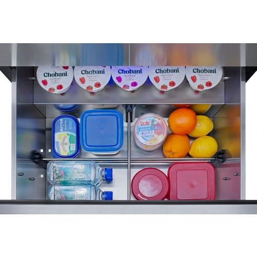 Summit Outdoor All-Refrigerator Summit 27" Wide 2-Drawer All-Refrigerator, ADA Compliant SPR275OS2DADA