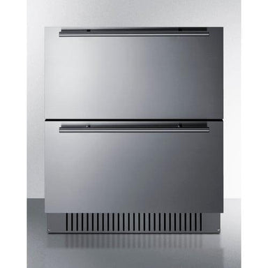Summit Outdoor All-Refrigerator Summit 27" Wide 2-Drawer All-Refrigerator, ADA Compliant SPR275OS2DADA