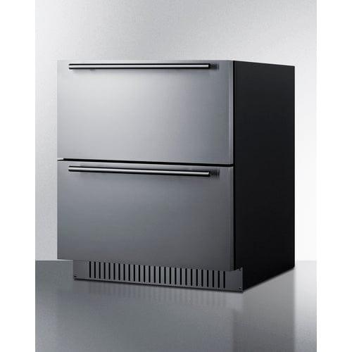 Summit Outdoor All-Refrigerator Summit 27" Wide 2-Drawer All-Refrigerator, ADA Compliant SPR275OS2DADA