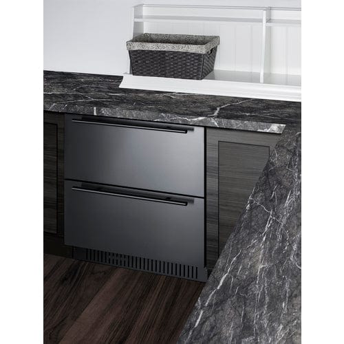 Summit Outdoor All-Refrigerator Summit 27&quot; Wide 2-Drawer All-Refrigerator SPR275OS2D