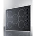 Summit Summit 27" Wide 230V 5-Burner Radiant Cooktop CR5B273B