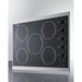 Summit Summit 27" Wide 230V 5-Burner Radiant Cooktop CRS5B13B