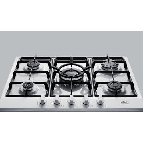 Summit Summit 27&quot; Wide 5-Burner Gas Cooktop GC5271W