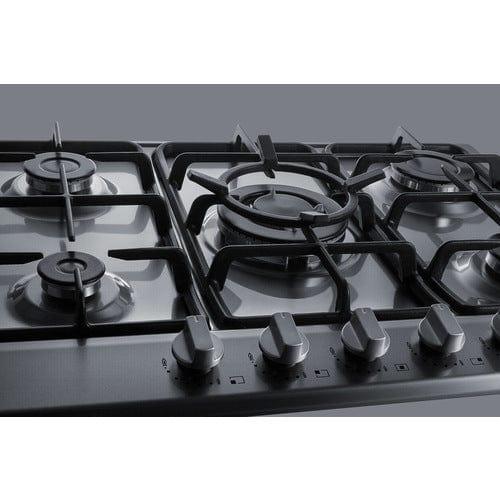 Summit Summit 27" Wide 5-Burner Gas Cooktop GC527SS