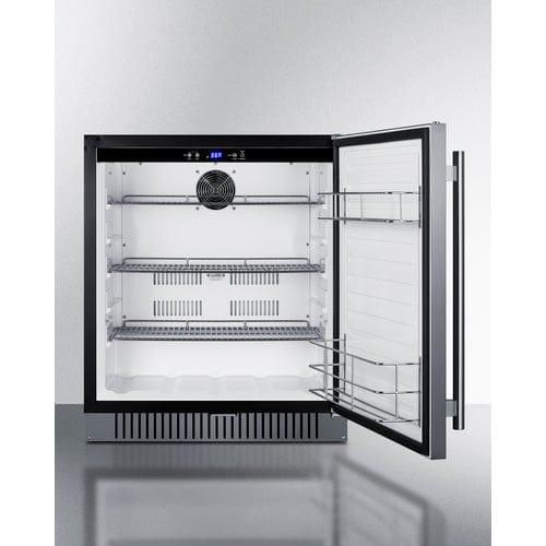 Summit All-Refrigerator Summit 27" Wide Built-In All-Refrigerator, ADA Compliant FF27BSSADA
