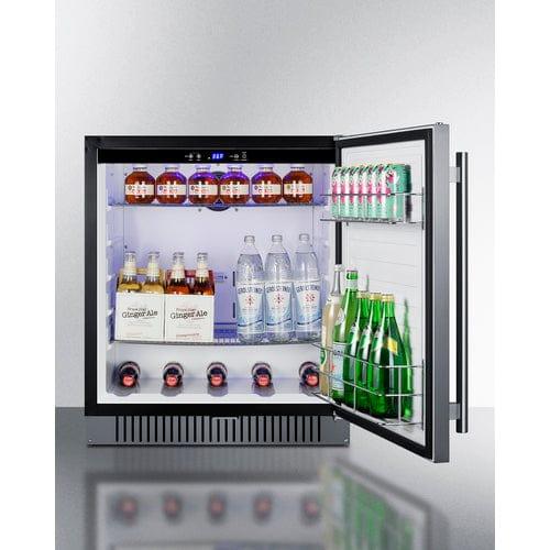 Summit All-Refrigerator Summit 27" Wide Built-In All-Refrigerator, ADA Compliant FF27BSSADA