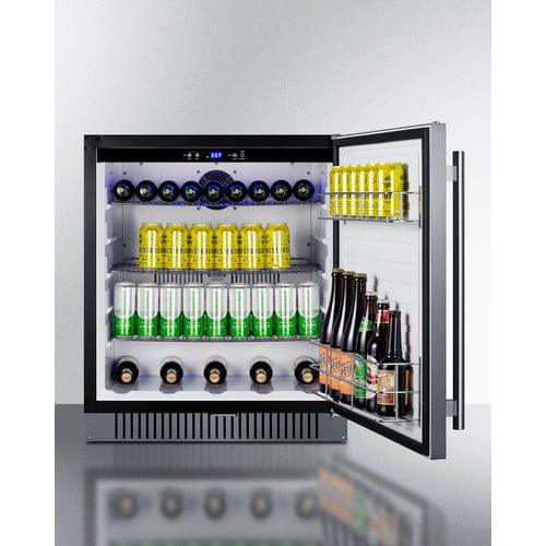 Summit All-Refrigerator Summit 27" Wide Built-In All-Refrigerator, ADA Compliant FF27BSSADA