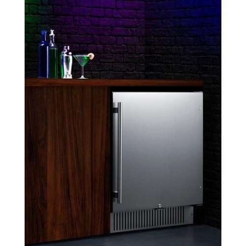 Summit All-Refrigerator Summit 27" Wide Built-In All-Refrigerator FF27BSS