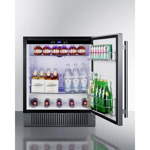 Summit All-Refrigerator Summit 27" Wide Built-In All-Refrigerator FF27BSS