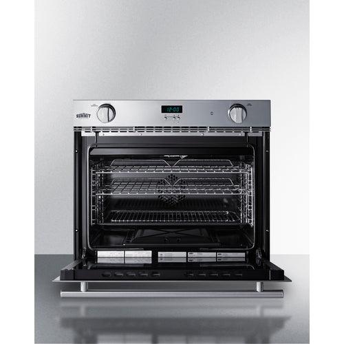 Summit Summit 27" Wide Gas Wall Oven SGWOGD27