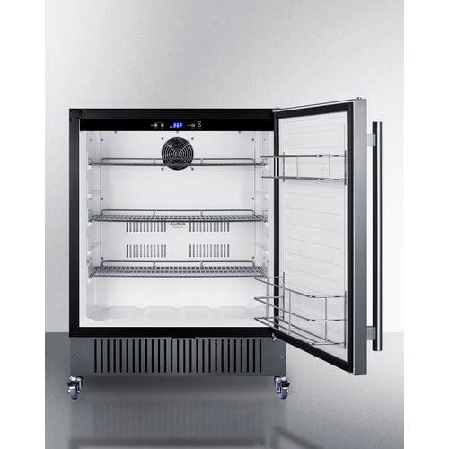 Summit All-Refrigerator Summit 27" Wide Mobile All-Refrigerator FF27BSSCAS